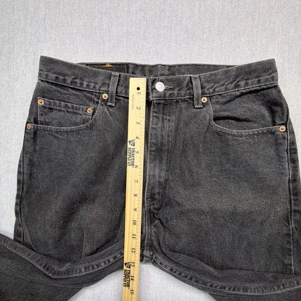 Vintage Levi's 505 Black‎ Jeans Men's 34x29 (Fits 31x27) Y2K 2000